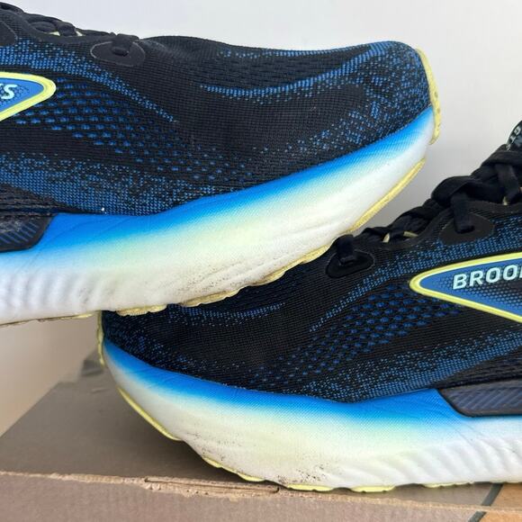 Brooks Glycerin GTS 22 Blue/Yellow Men Running Sneakers - SZ 12 main image 5